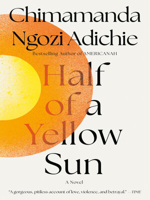 cover image of Half of a Yellow Sun